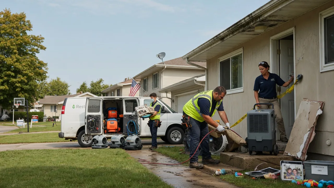 Water Damage Restoration in Reesville, OH near me